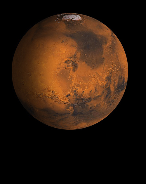 Real Mars Planet Photo from NASA